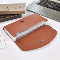 다용도 정리 포켓 영수증정리 통장보관 파일정리함, 블랙