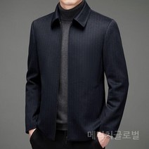 중년 남성 울 캐시미어 자켓 가을 겨울 집업 재킷 40대 50대 직장인 아빠 캐주얼