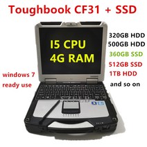 파나소닉 터프북 러기드 cf31 노트북 코어 i5 hdd ssd 4g ram win7 cf 31 cf-31 for star c4c5c6 진단 도구, cf31 i5 4g