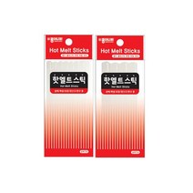 종이나라 글루건심 핫멜트 글루스틱 대(4pcs), 20개