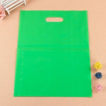 소기업용 맞춤형 쇼핑백 맞춤형 플라스틱 가방 맞춤형 인쇄 플라스틱 가방 팩 추가 인쇄 요금, 20x30cm  100PCS+Green
