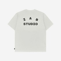 [정품 보증] 아이앱 스튜디오 티셔츠 화이트 - 23FW IAB Studio T-Shirt White - 23FW