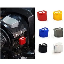 오토바이 윙카 스위치 캡 범용 깜박이 커버 스쿠터 깜빡이 지시등 튜닝, 블랙