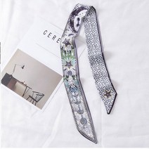 가방손잡이스카프 승무원스카프 여름스카프