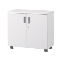 알펜 2단 올문장 APC 217(사무용 책장 캐비넷 2단장), 가로800 X 폭400 X 높이820:워시