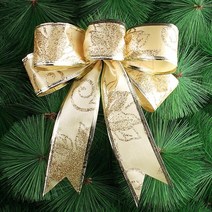 금펄리본 금색펄리본 금색반짝이 가게오픈리본 금색리본 선물리본