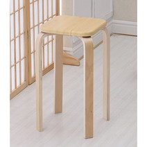 조이&하우스원목스툴/인테리어/원목사각스툴의자(내츄럴), 원목, 내츄럴