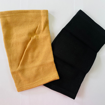 VICTOSS 순면무릎보호대 2가지색상 헬스 자전거 무릎보호 통증완화 헬스 축구 농구 아대 밴드 스트랩 일상생활 당일배송, 블랙L