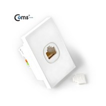 허브몰 / PLATE 장착 모듈(RJ45 F/F), 1