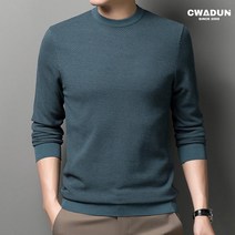 Cwadun 봄가을 남성 비즈니스 캐주얼 티셔츠