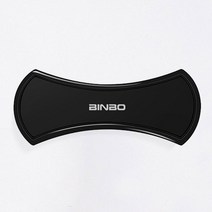 힐링 거치대 binbo 젤 패드 휴대폰 차량용 다기능 논슬립 클리어겔 잘붙는 거치패드 데스크 책상 주방 다용도 안떨어지는 거치대, 검정, 1개