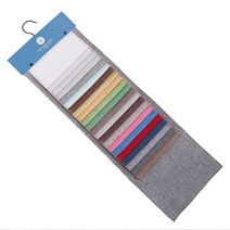 린넨 린넨원단 소파커버 베개커버 쿠션커버 포장지 린넨앞치마, 풀 컬러 샘플 카드