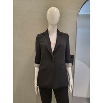 NC서면조이너스 브랜드여성의류전문 22년여름신상 7부소매 스프라이프 포인트 여성캐주얼 정장 자켓 JACU6-WJK970