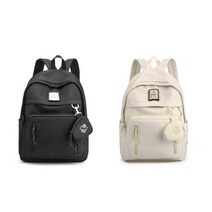 가벼운 중학생 패션 캐주얼 백팩 천 가방 중고생 졸업선물 학교가방 신학기