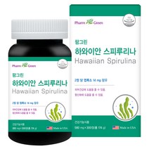 팜그린 하와이안 스피루리나 580mg x 300정