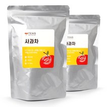 티즈 국산 사과칩 건조과일 건조 사과 말랭이 100g 2봉, 2개