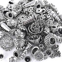 Incredible art 100-Piece Bali Style Jewelry Making Metal Bead Caps Deluxe New Mix Silver, 1
