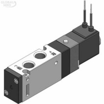 볼밸브 KCC 공압솔레노이드밸브 5포트 KS210D 220V 더블, 색상:[색상]본상품