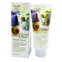 네일샵 주부습진 손각질 승무원 3W클리닉핸드크림-올리브100ml