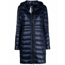 캐나다구스 22FW 여성 사이프레스 후드 롱 패딩 자켓 네이비 2235L 63 STK