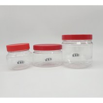 올담 플라스틱 원형공통용기 / 300g 500g 800g, 1200g(5943), 1개