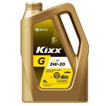 티볼리엔진오일 킥스엔진오일 가솔린 5W30 4L, 4000ml, 1개