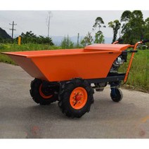 동력운반차 농업용 덤프 트럭 삼륜 농사용 구르마, 170F가솔린핸드스타트소형벨트드라이브55cm휠