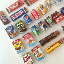 귀여운 미니어처 냉장고 문 자석 마그넷 주방 인테리어 소품 (31 type), 캔 스프라이트