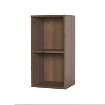 JAYART18_공간박스 2단 엔틱 책수납장 오픈 선반 책장 사각+jac230126, ( 주)제이아트_단일옵션