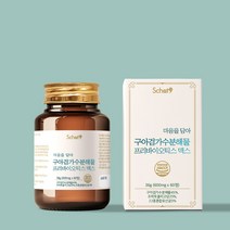 스캇나인 비건 구아검 가수분해물 프리바이오틱스 맥스 60정, 1개