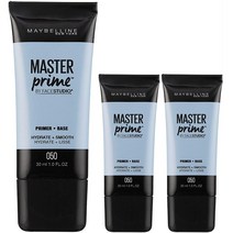 메이블린 마스터 프라이머 30ml, 3개, 050 Hydrate + Smooth