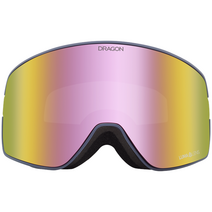 Dragon 스포츠고글 NFX2 Low Bridge Fit Goggles, Kimmy Fasani/LumaLens Pink Ion