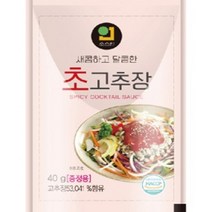 한국소스 새콤 달콤 업소용 일회용 포장용 배달용 증정용 40gx300개입 초고추장, 300개, 40g