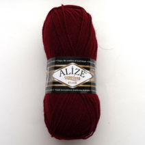 삼남뜨개실 알리제 슈퍼라나 클라식 100g 울실 겨울실 털실 목도리실 뜨개실 10+1, 클라식 09 와인 57
