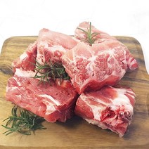 [오늘출고] 한돈 돼지고기 돼지등뼈 등뼈 감자탕용 1kg 우시산한돈 냉동 더예쁜한우, 1개