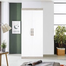 솜씨방 심플 800 옷장, 워시화이트