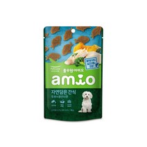 풀무원 아미오 강아지간식 자연담은간식 두부 생선 너겟 80g 10개