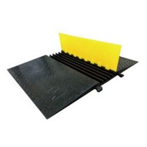 휠체어경사로 장애인 문턱 경사판 안전발판 전선보호덮개 보호대 5구, 1개