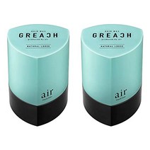 포마드왁스 일본 greach 천연 루스 헤어 왁스 80g(2.8oz) 파란색 2개 세트