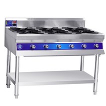 3구 간택기 업소용 4구 요리 중식화덕 버너 중화렌지, 상세이페이지 참고, 테두리와칸막이가있는6개의눈110x72x80