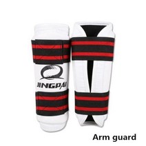 검도보호대 호면끈 보호구 가방 코등이 킥복싱용 정강이 가드 MMA 가라테 태권도 산다 전투 보호 장비 무, 02 Arm Guards_02 M