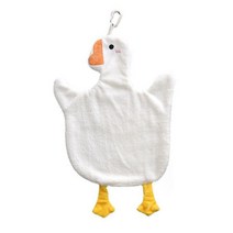 퓨샵 주방 오리 고리행주, 오리수건(화이트), 1개