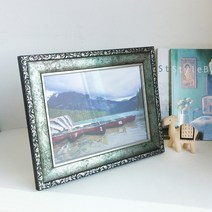 액자가게 사진액자 모음 액자, 49엔틱그린