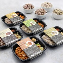 직장인 냉동 도시락 저염식 당뇨식 다이어트 식단 잡곡밥 도시락 250g 10팩 15팩, 5종 10팩
