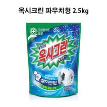 [ 조 은 마 켓 ] 삶 아 빤 듯 옥 시 크 린 파 우 치 형 리 필 세 탁 세 제 표 백 살 균 선 명, 3개, 2.5kg