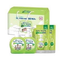 코스트코 Lion 아이깨끗해 선물세트 본품 2입+리필2입, Lion아이깨끗해 선물세트본품2입+리필2입