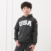 제이키드주니어 USA후드기모상하세트 주니어의류 남아 여아 초등학생옷 트레이닝복세트 상하복 주니어옷