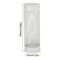 기름보일러연통 가스보일러 스파이럴 굴뚝 파이프 스테인레스 스틸 고온 내성 확장 벤트 연기 앰프 야외용 배기 캠핑 액세서리, l