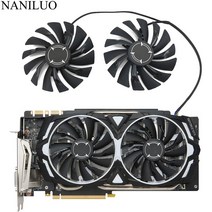 쿨러 95MM PLD10010S12HH 팬 MSI Radeon R9 380 Armor 2X GTX 1060/1070/1080 TI RX 470/570 RX580 게이밍 카드