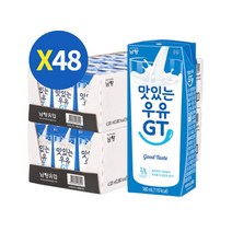 남양 맛있는우유GT 흰 멸균우유 180ml X 48팩, 상세페이지 참조, 상세페이지 참조